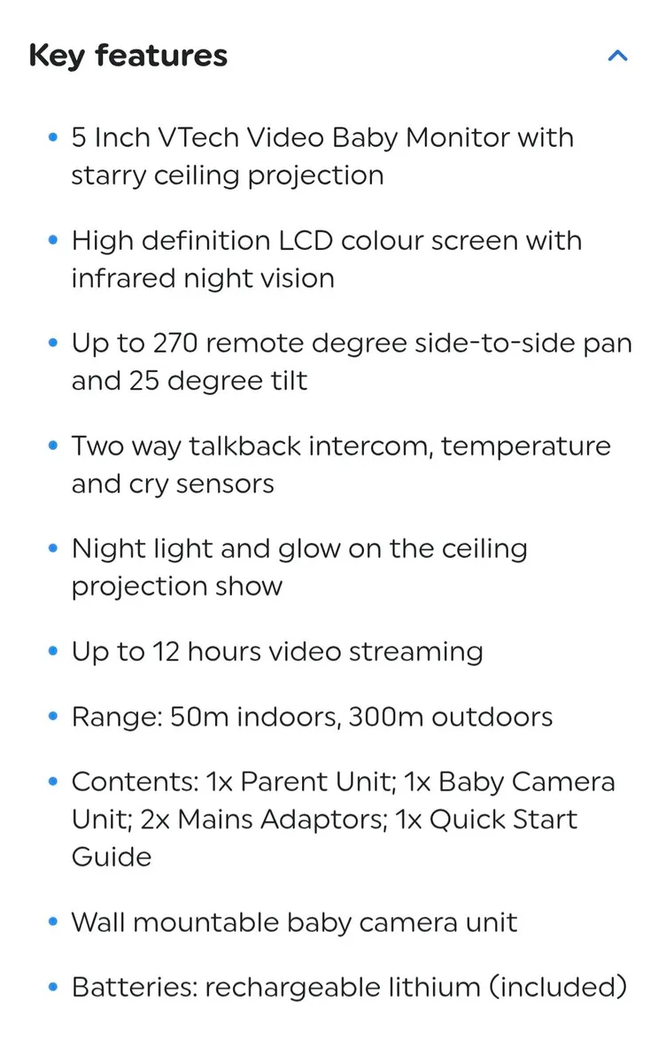 VTech Baby Monitor - Image 3