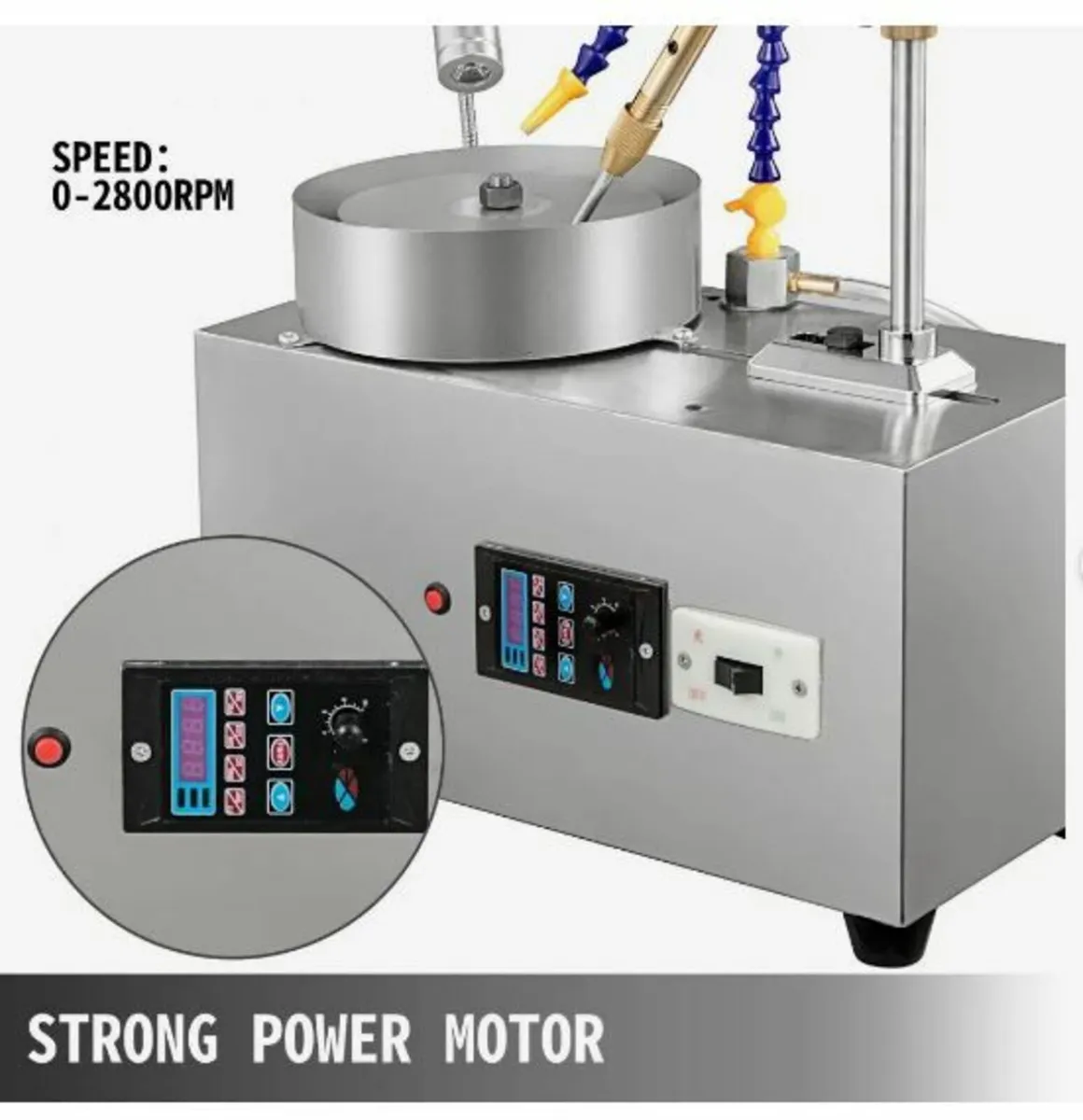 Gem Faceting Machine 6inch Jewelry Polisher - Image 3