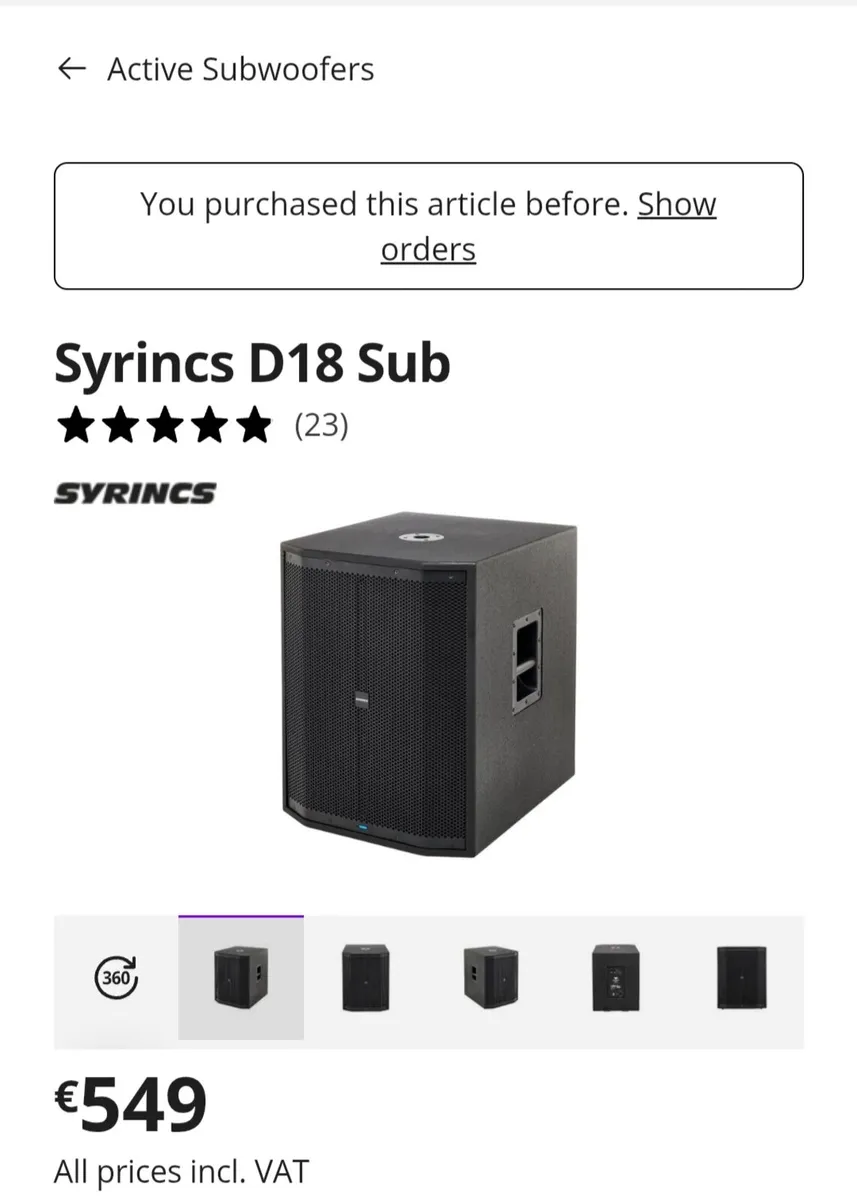Pa Subwoofer - Image 3