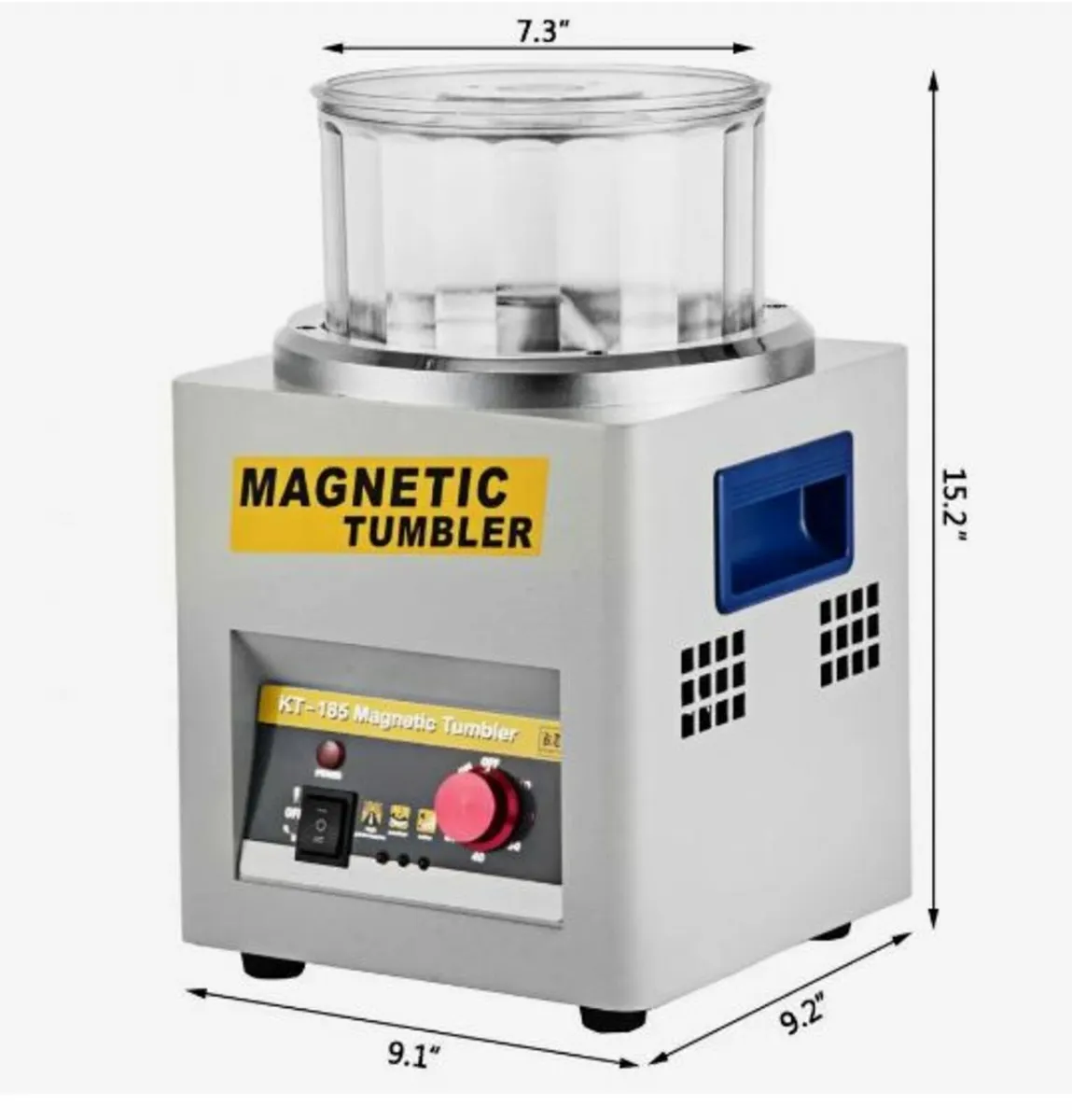 KT-185 Magnetic Tumbler 180mm - Image 4