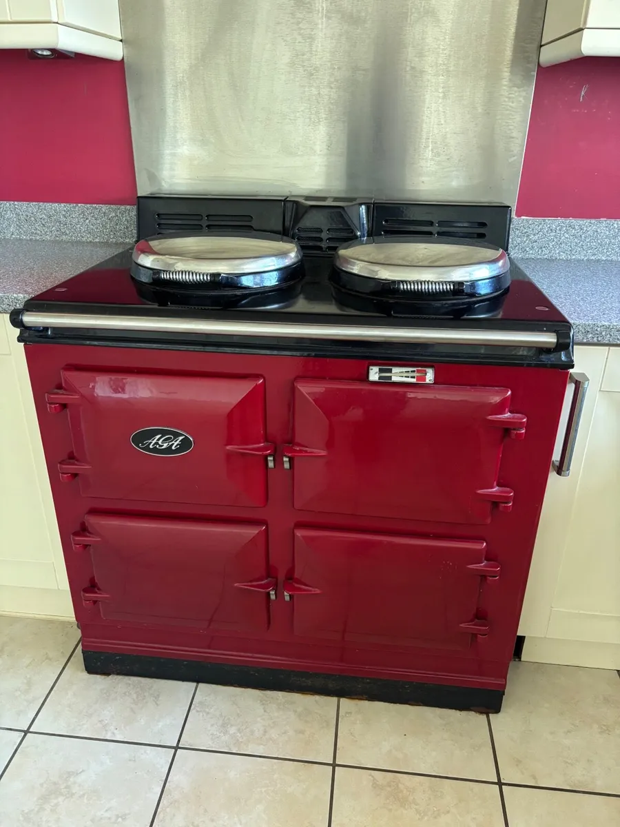 3 oven gas Aga cooker - Image 1