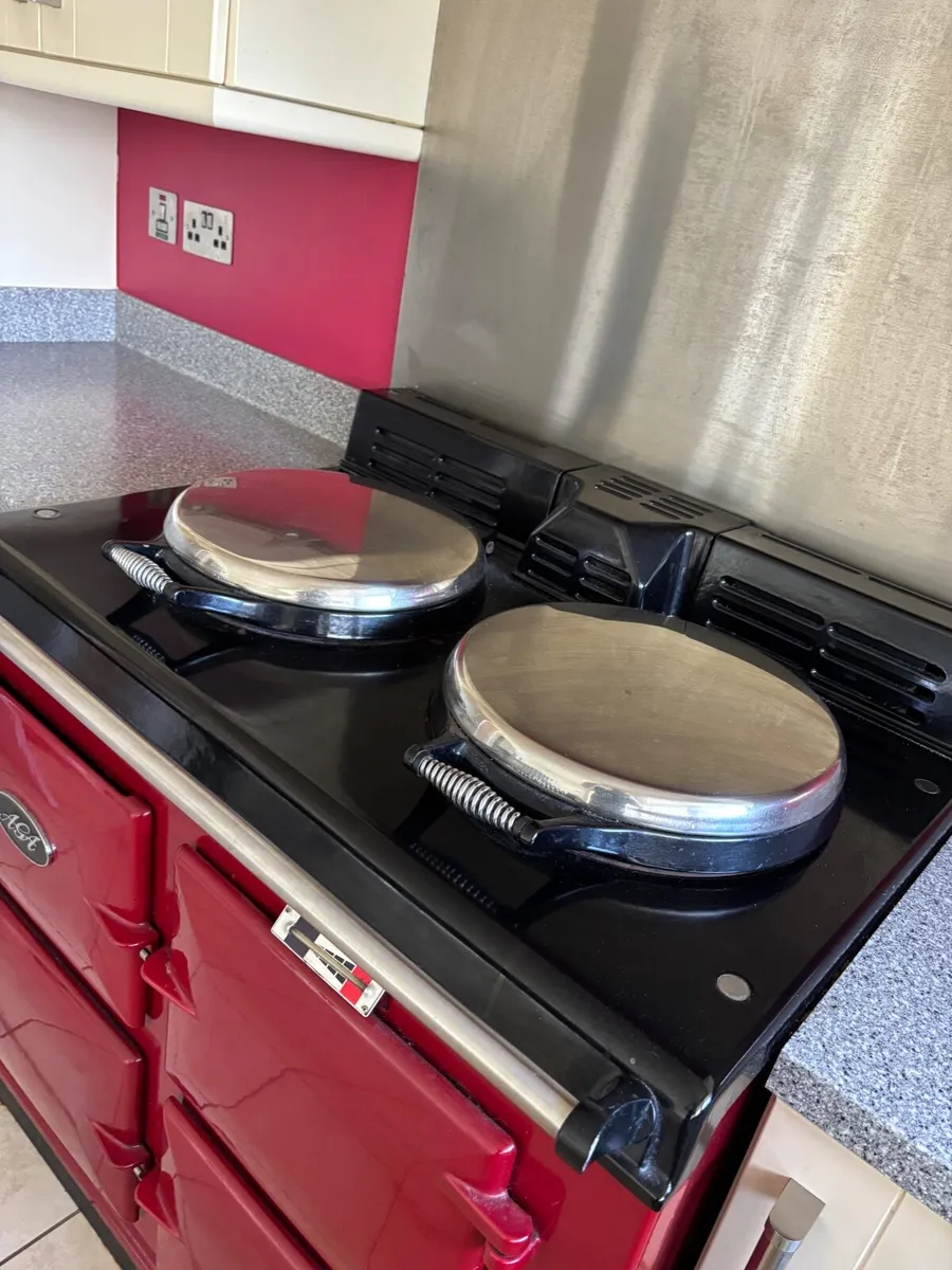 3 oven gas Aga cooker - Image 2