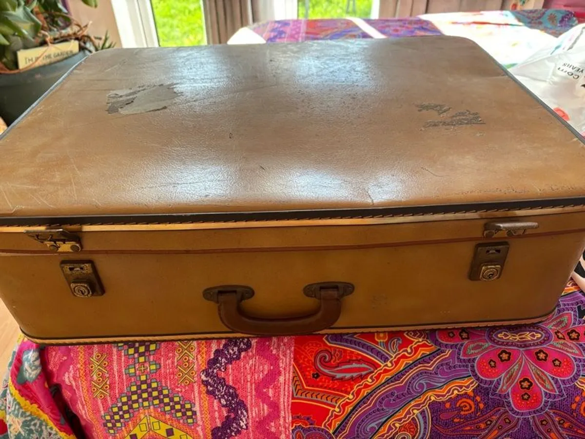 vintage suitcase - Image 1