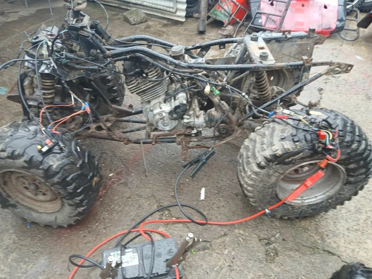 1992 honda bigred300 parts - Image 1