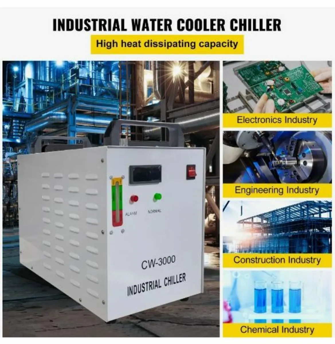 9L Tank Water Chiller CW-3000DG - Image 2