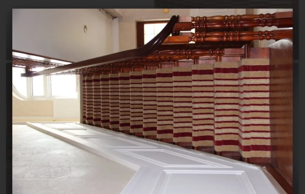 Laura Ashley Raspberry Lovage Stair Runner - Image 3