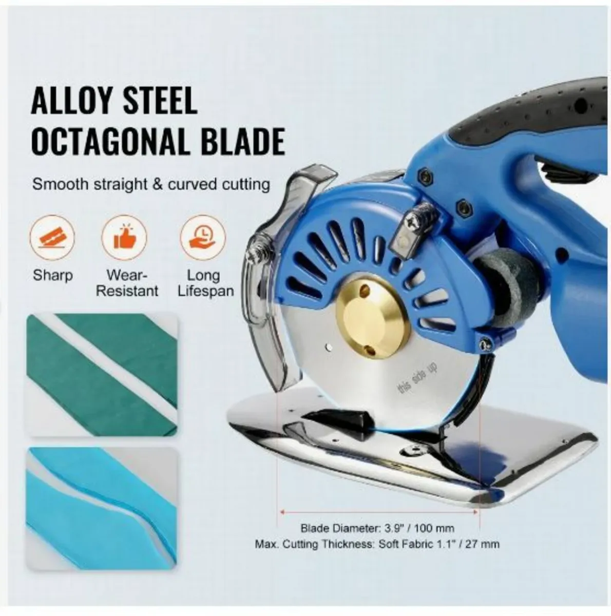 Fabric Cutter 5-Speed Cordless Electric - Image 2