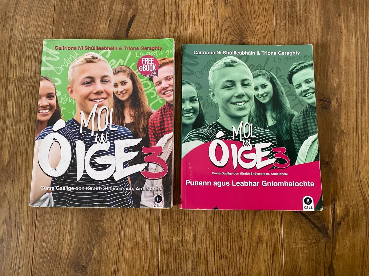 Junior Cycle Higher Level Irish Mol an Oige 3 set - Image 1