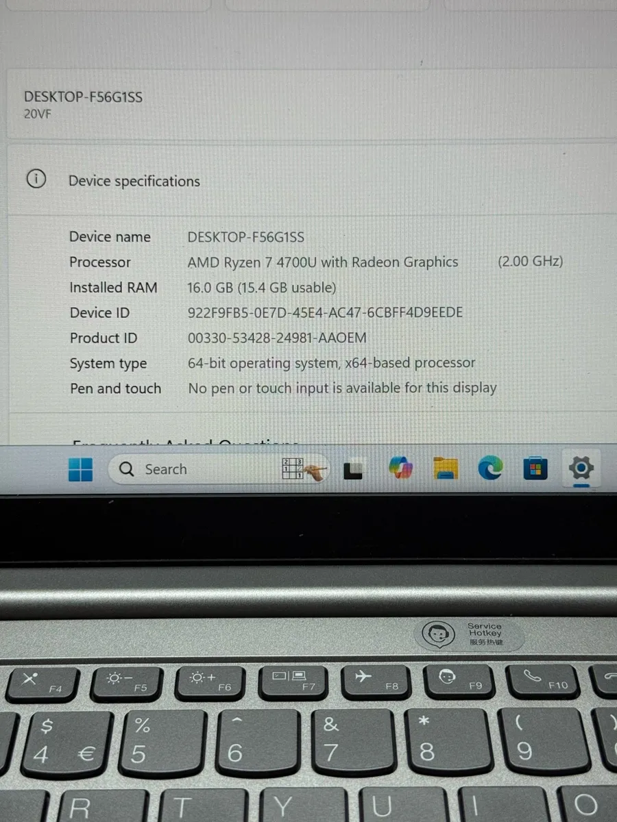 Lenovo Ryzen 7 pro 16-512 win 11 - Image 4