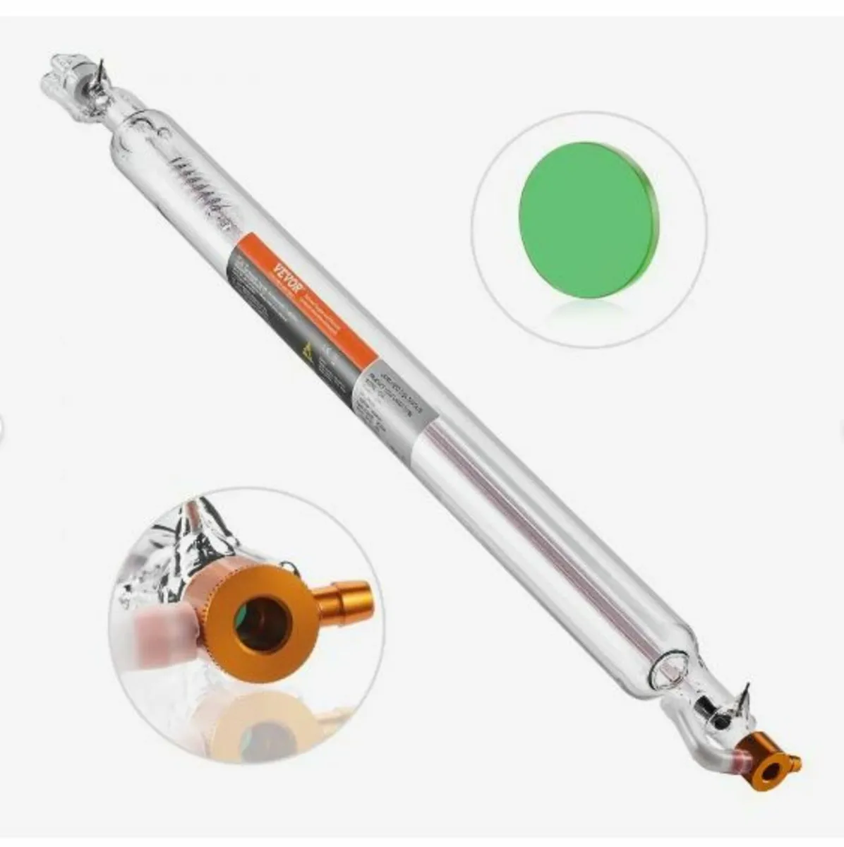 Laser Tube 50W CO2 Laser Tube 850 mm Length 50 mm - Image 1