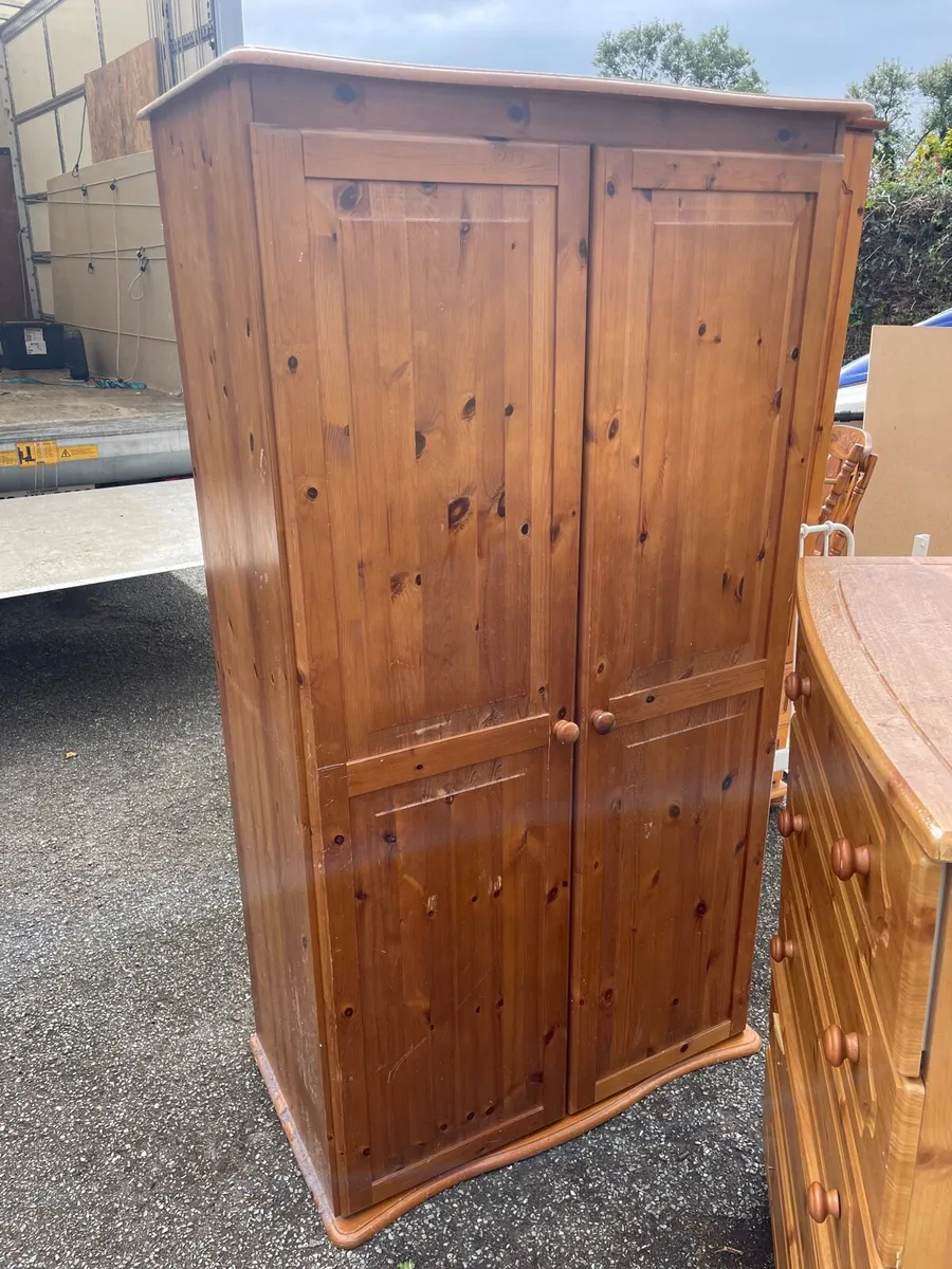 Pine wardrobe - Image 1