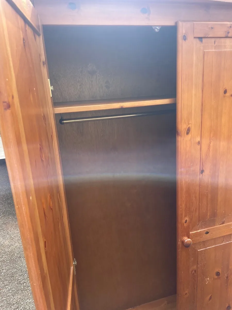 Pine wardrobe - Image 2