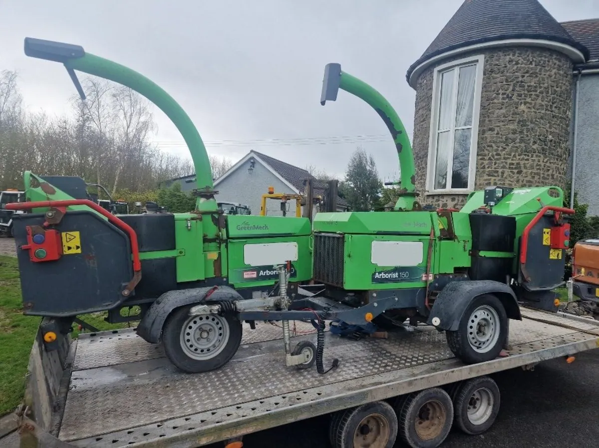 2018 Greenmech wood chipper woodchipper