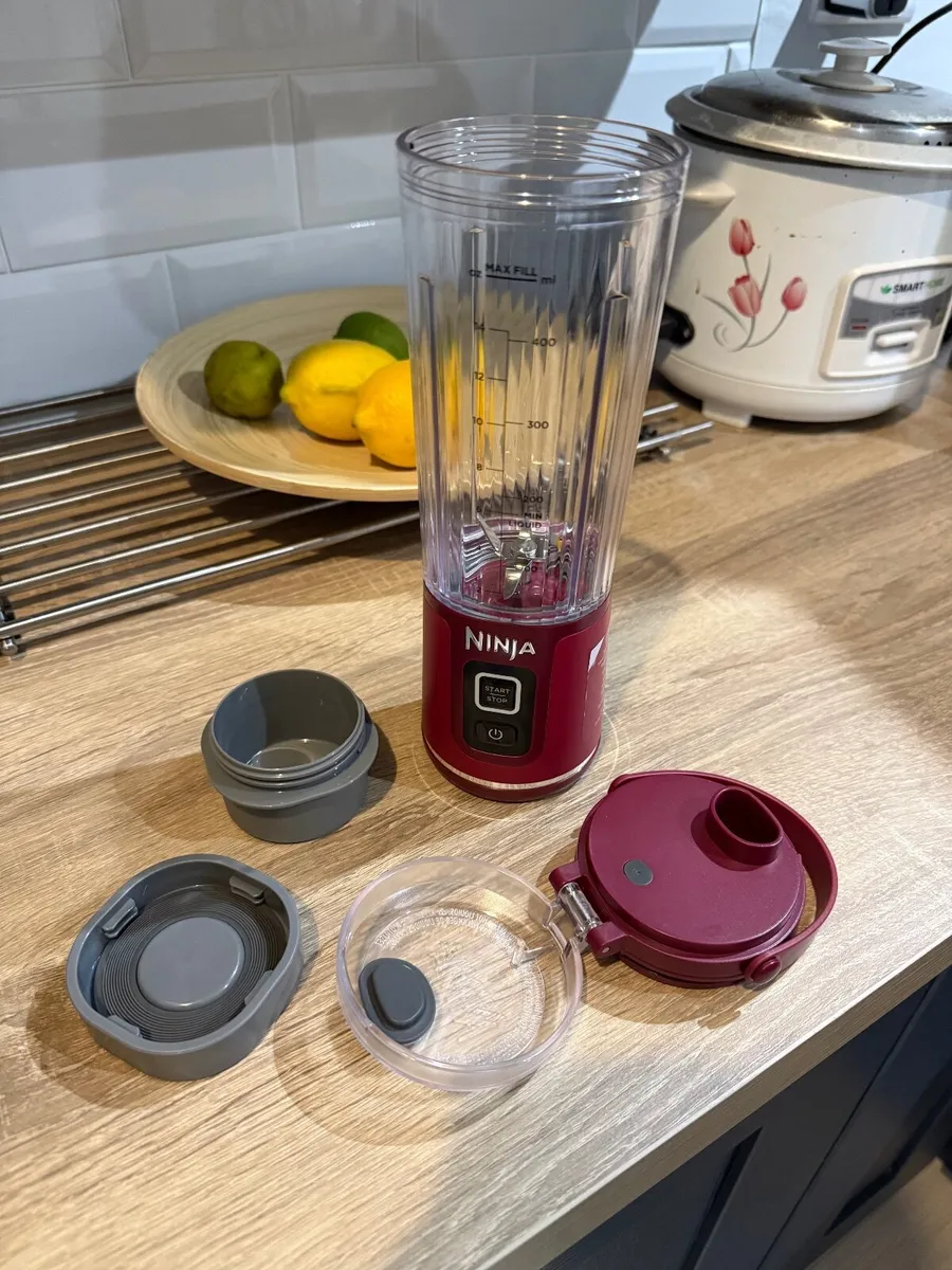 Ninja Motorised Compact Blender 530ml Cranberry