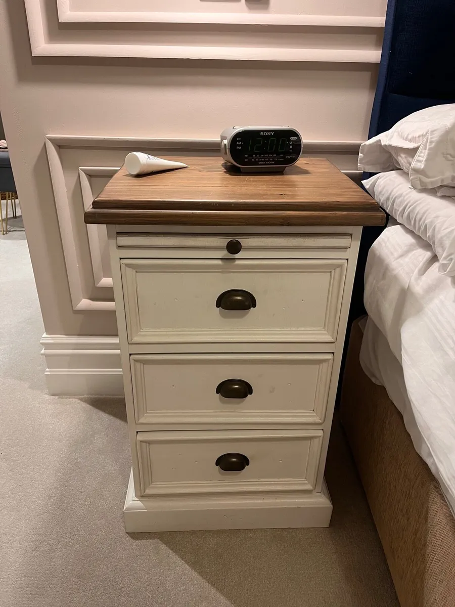 2 Bed side lockers - Image 1