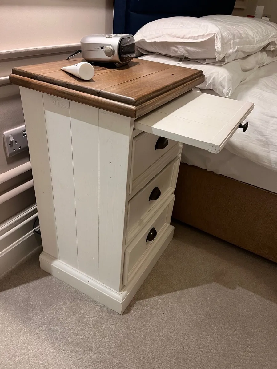 2 Bed side lockers - Image 2