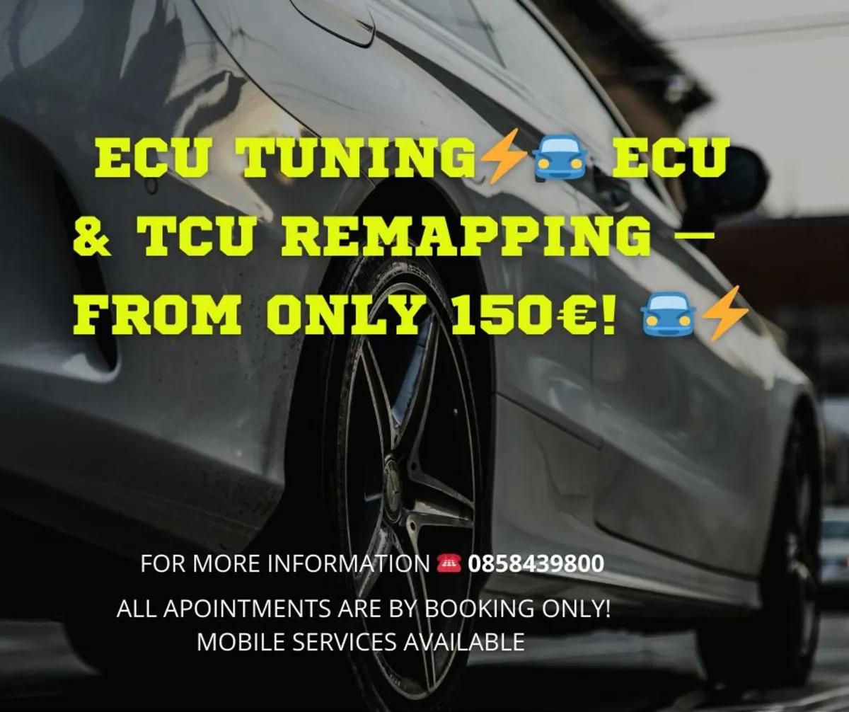 ⚡🚘 ECU & TCU Remapping – from only 150€! 🚘⚡