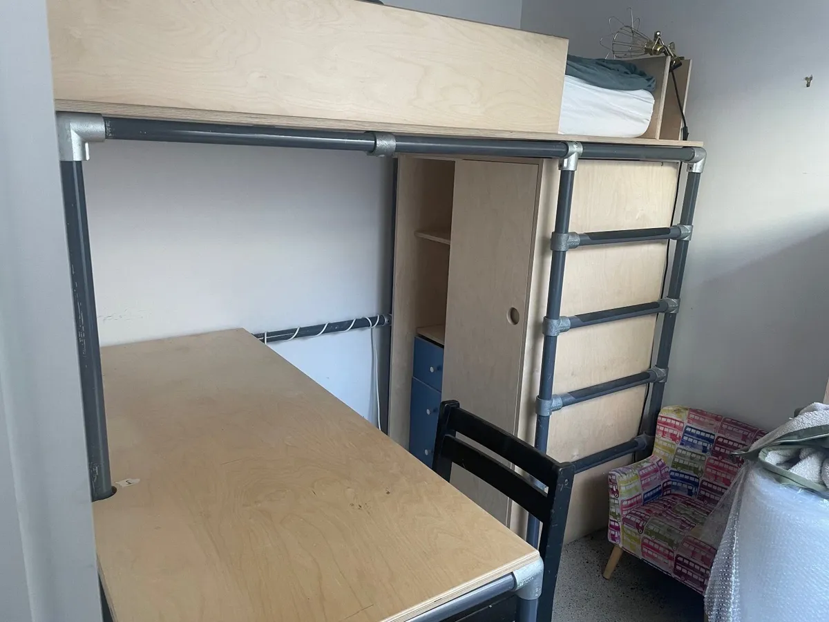 Bunk Bed  and Desk - Image 1