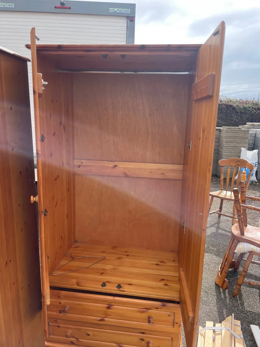 Pine wardrobe - Image 2