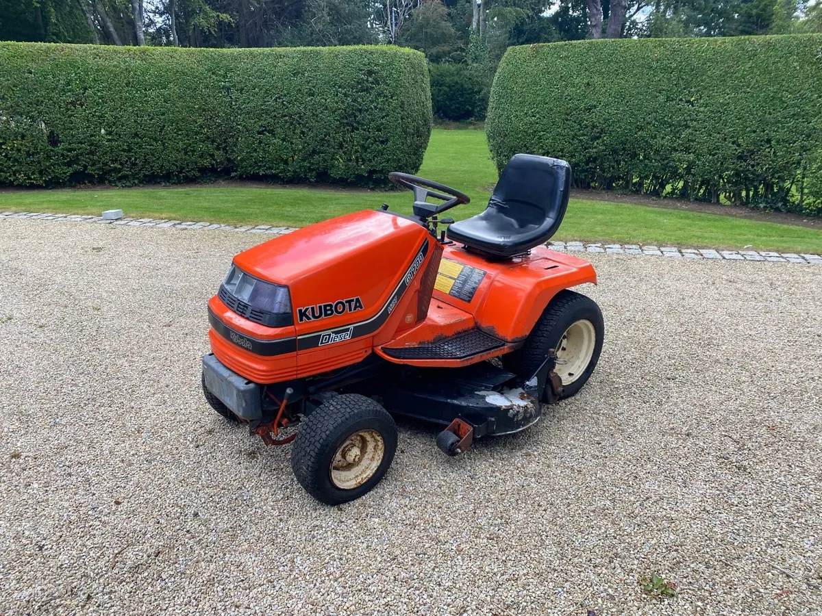 Kubota Ride On Mower - Image 3