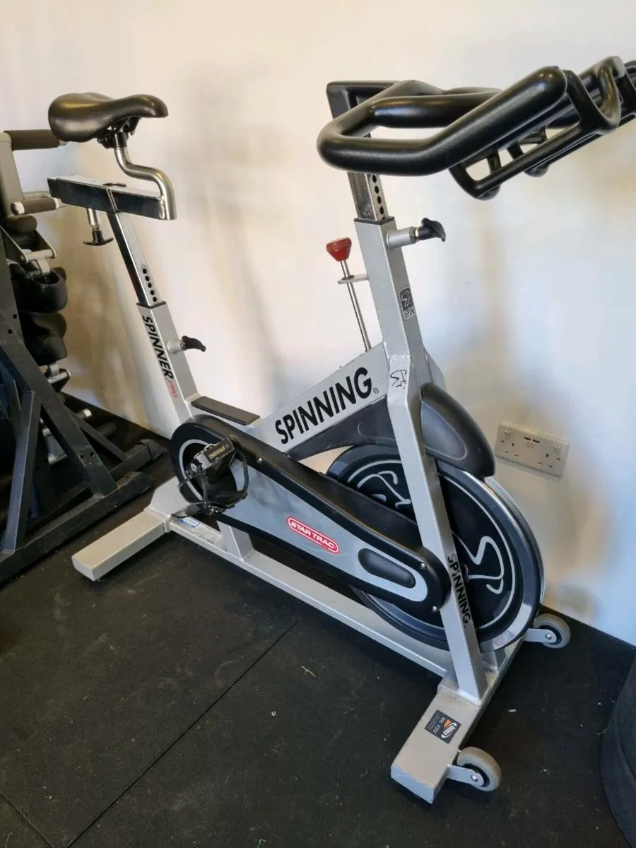 Gym equipment- Star Trac spin bike - Image 2