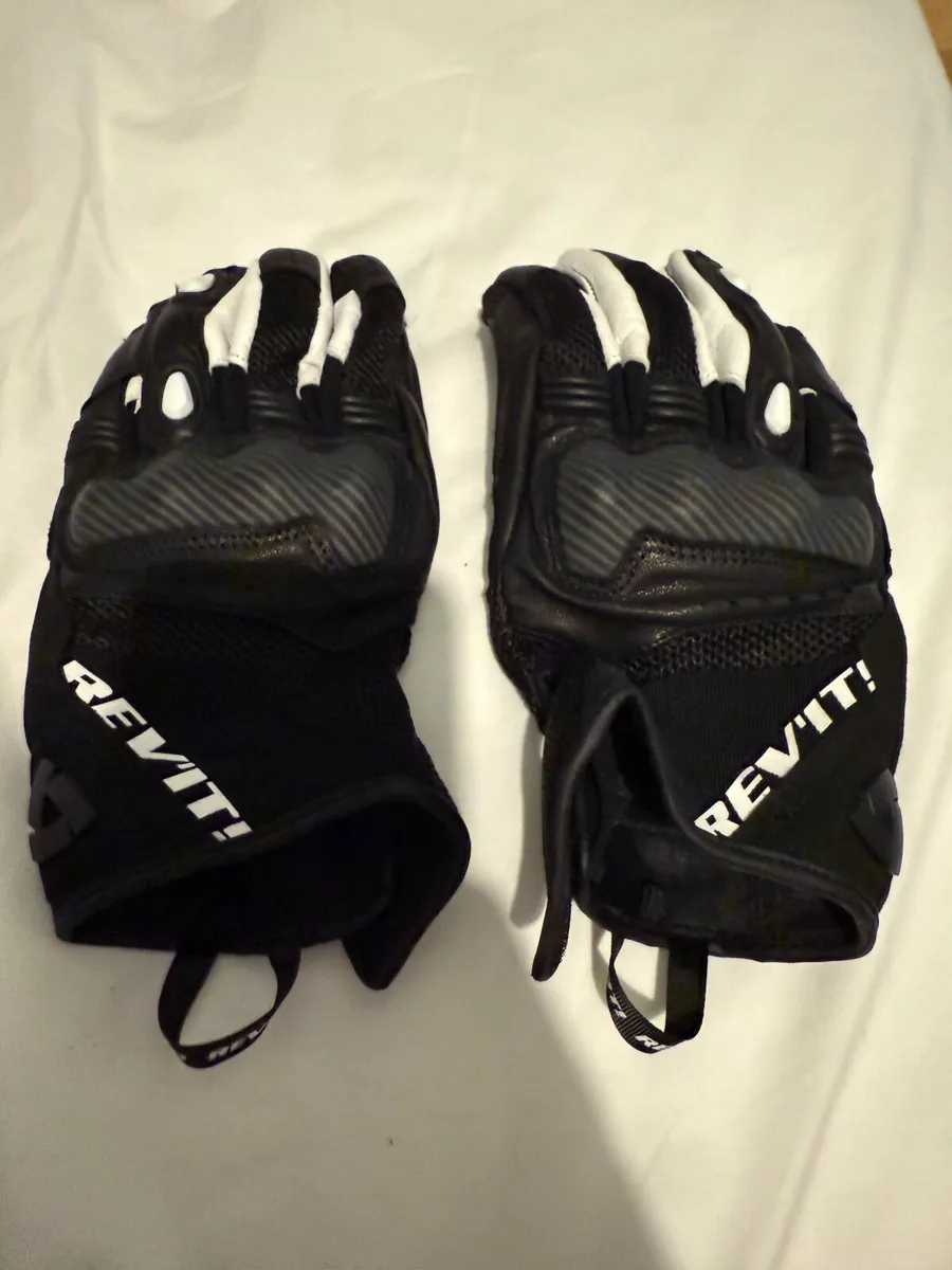 Rev'it Blaze Motorcycle Motorbike Summer Gloves L - Image 1