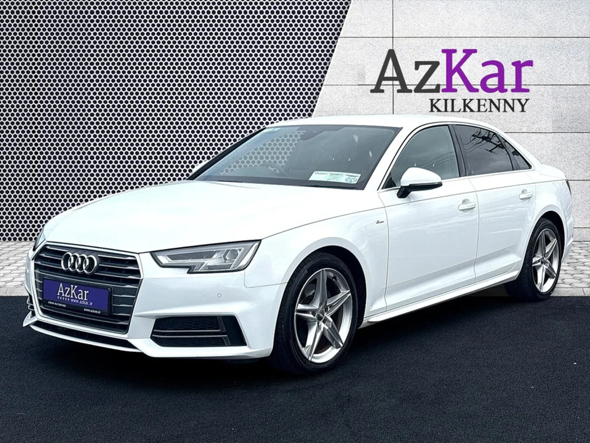 Audi A4 2017 S LINE 2.0 TDI 150 BHP €98 P/W WITH N - Image 3