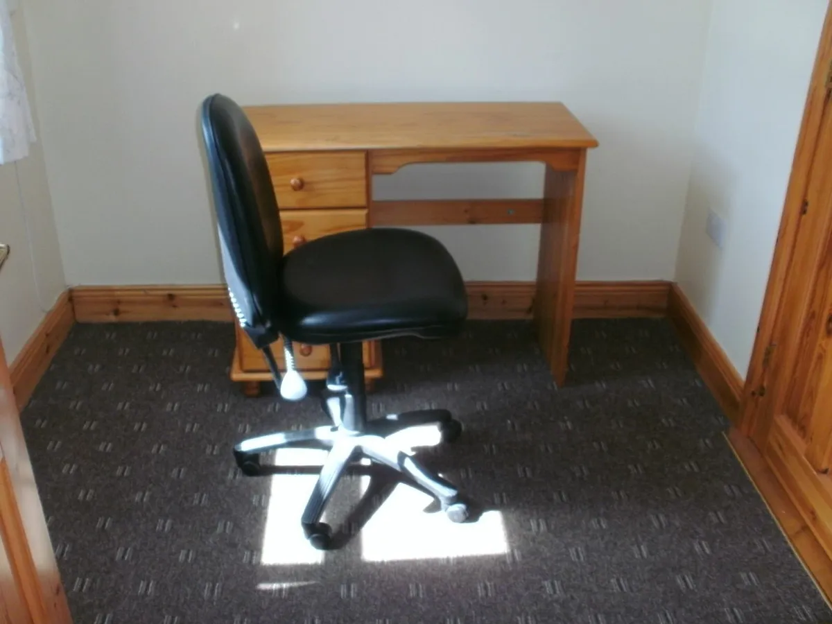 Desk chair ,study table ,lamp - Image 2