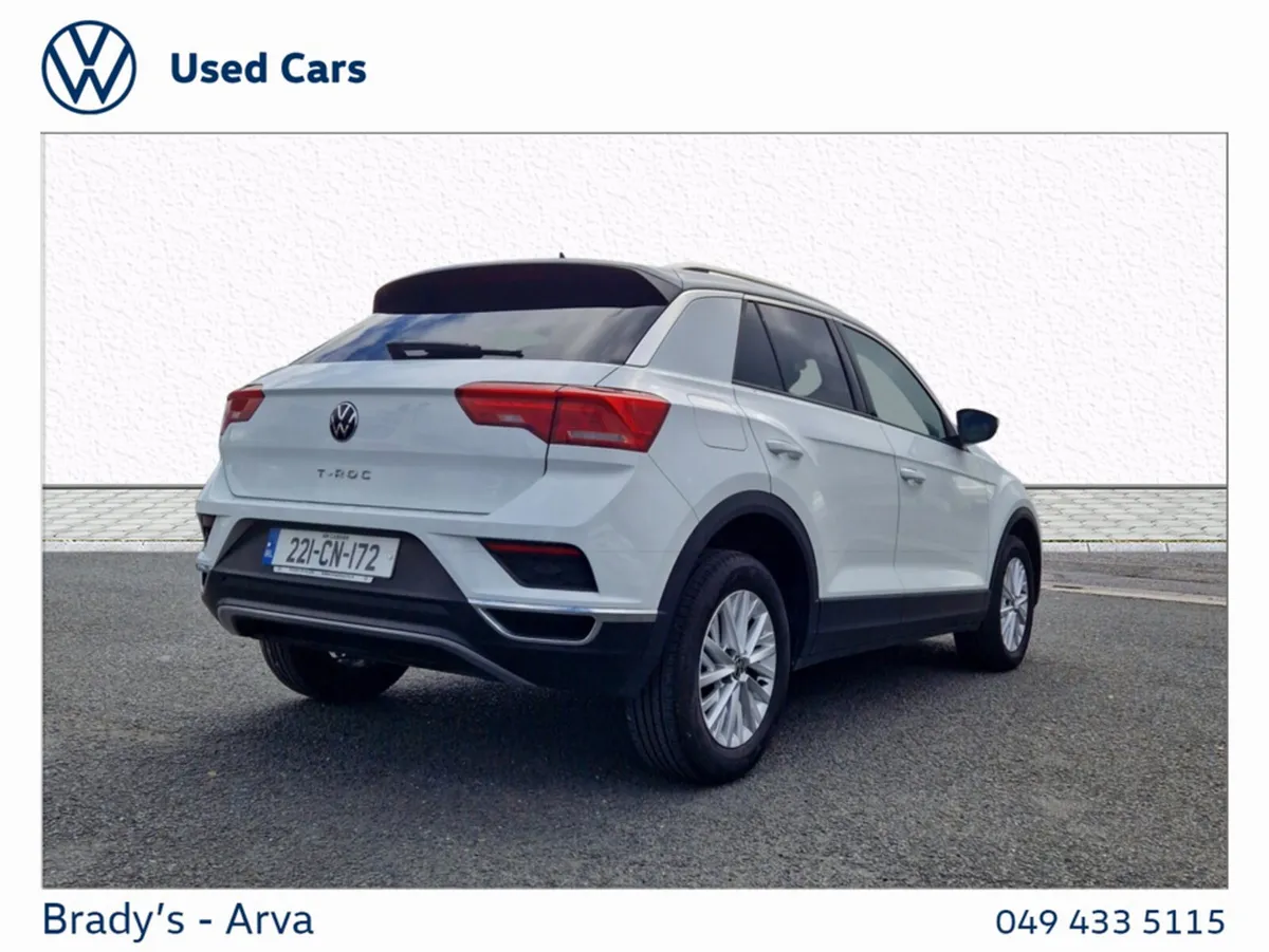 Volkswagen T-Roc DESIGN 2.0 TDI 115BHP M6F 5DR - Image 3