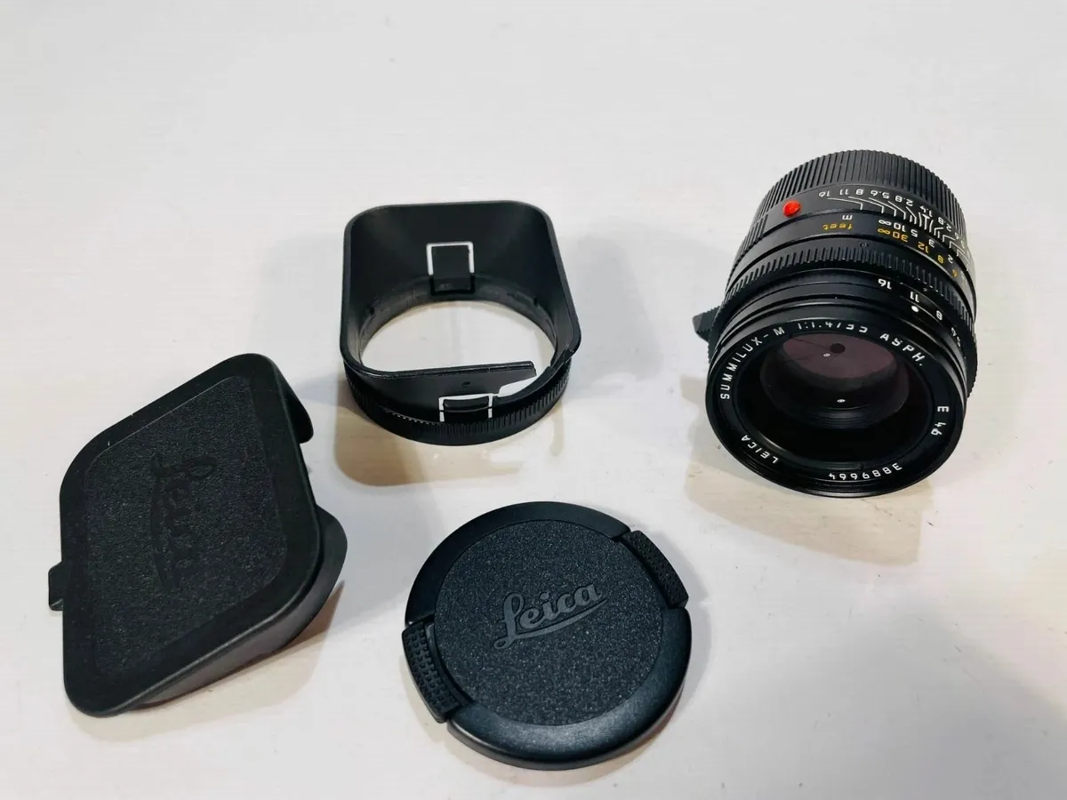 Vintage Leica Leitz SUMMILUX-M 35mm f/1.4 E46 – Bl - Image 3