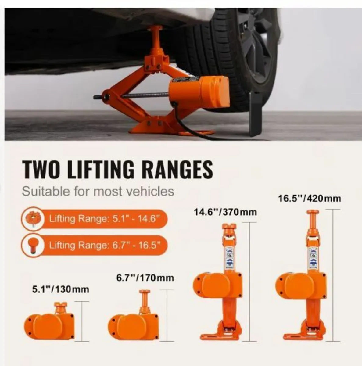 Electric Car Jack Floor Jack 3 Ton - Image 4