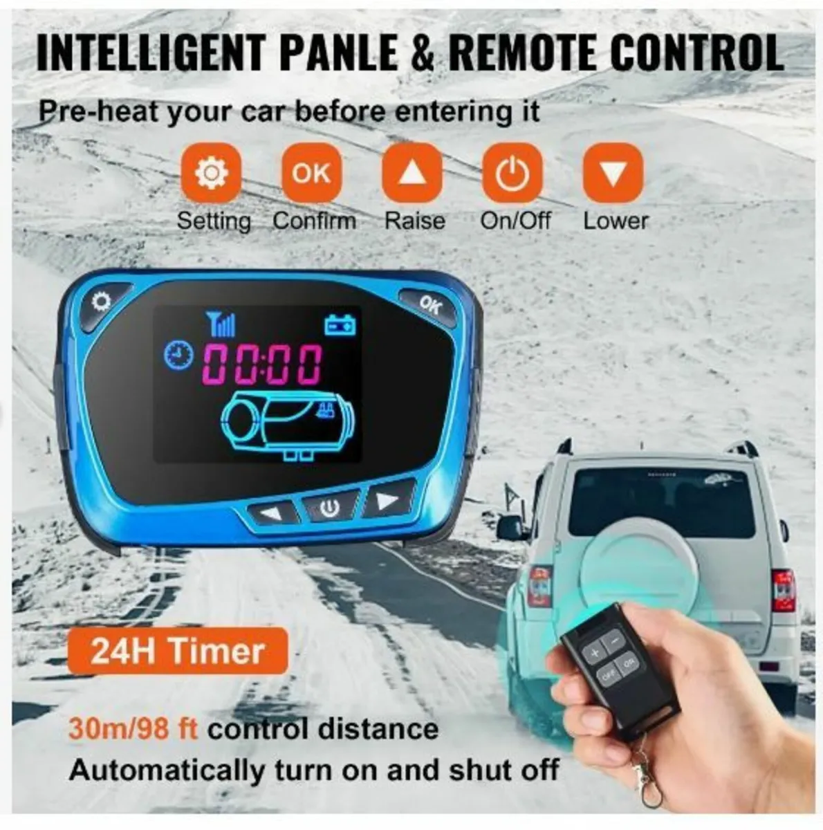 Upgraded Diesel Air Heater 8KW Parking Heater - Image 3