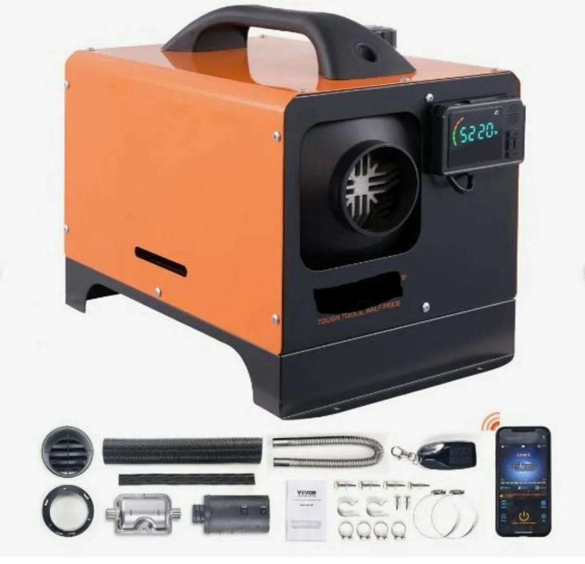 Diesel Air Heater All-in-one 12V 8KW - Image 1
