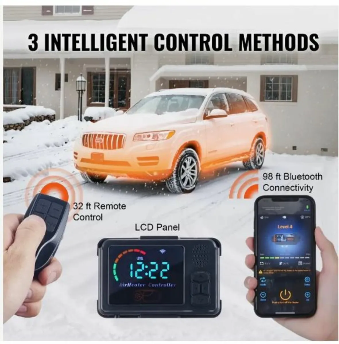 Diesel Air Heater All-in-one 12V 8KW - Image 4