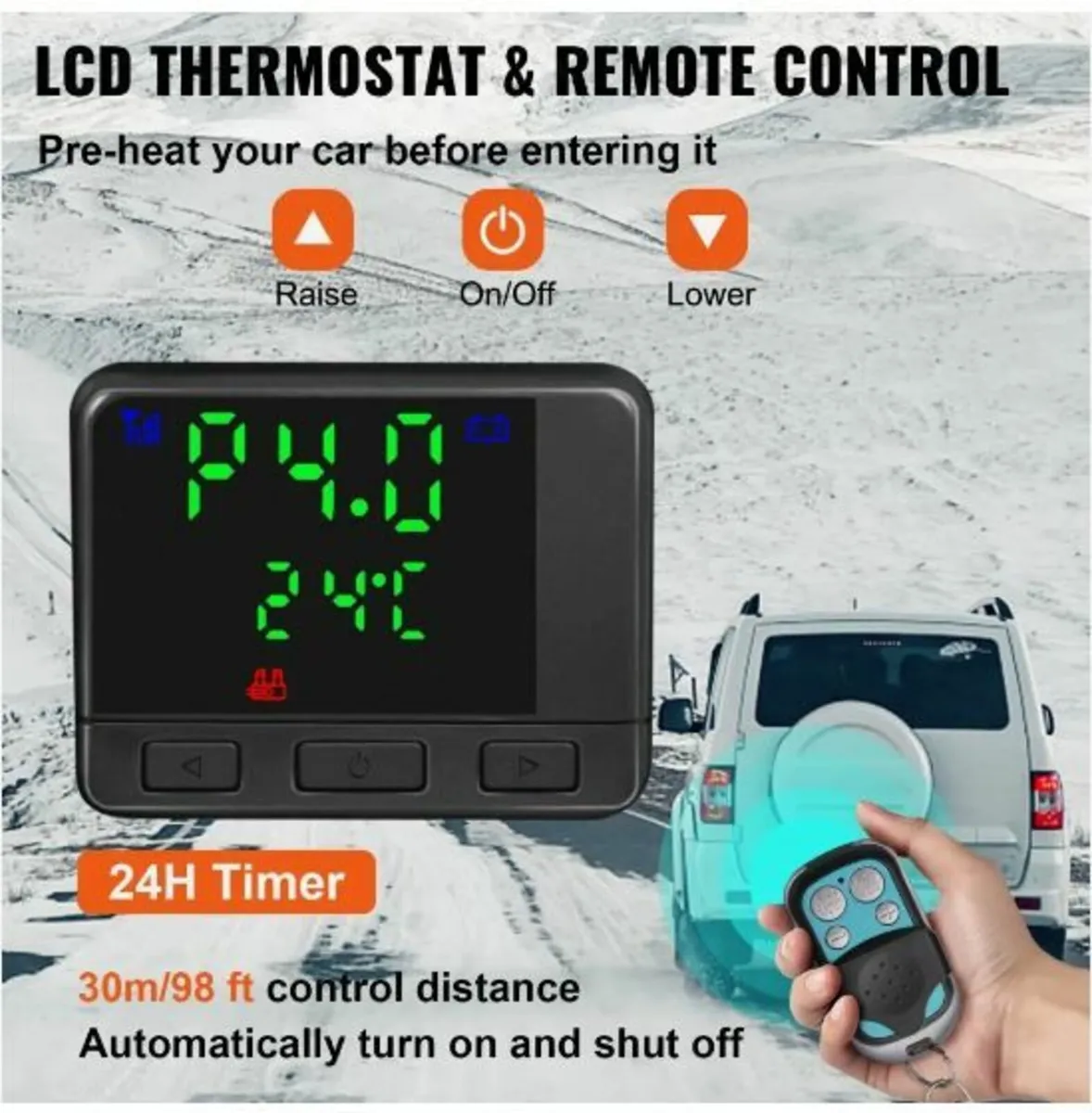 Diesel Air Heater, 8KW Parking Heater - Image 2