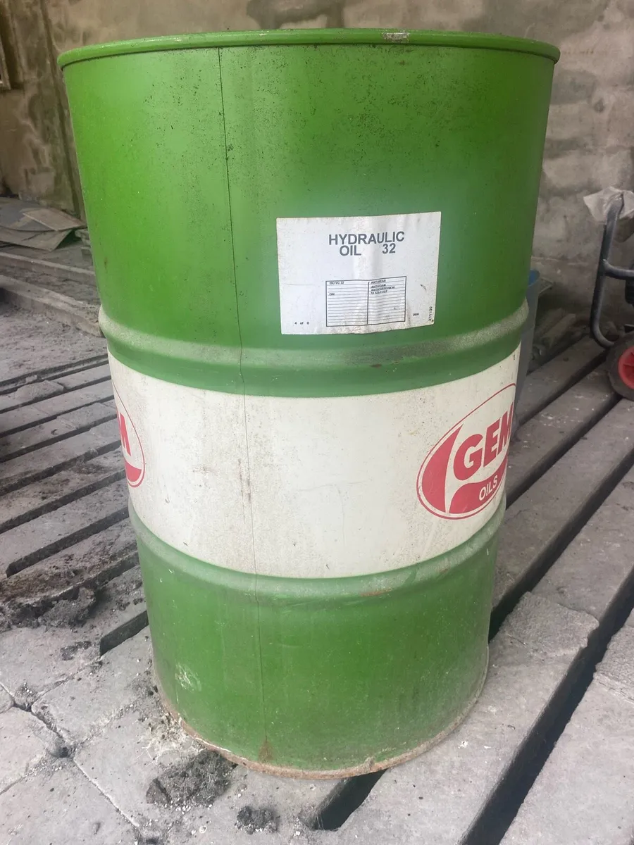 Barrel of Hydraulic Oil