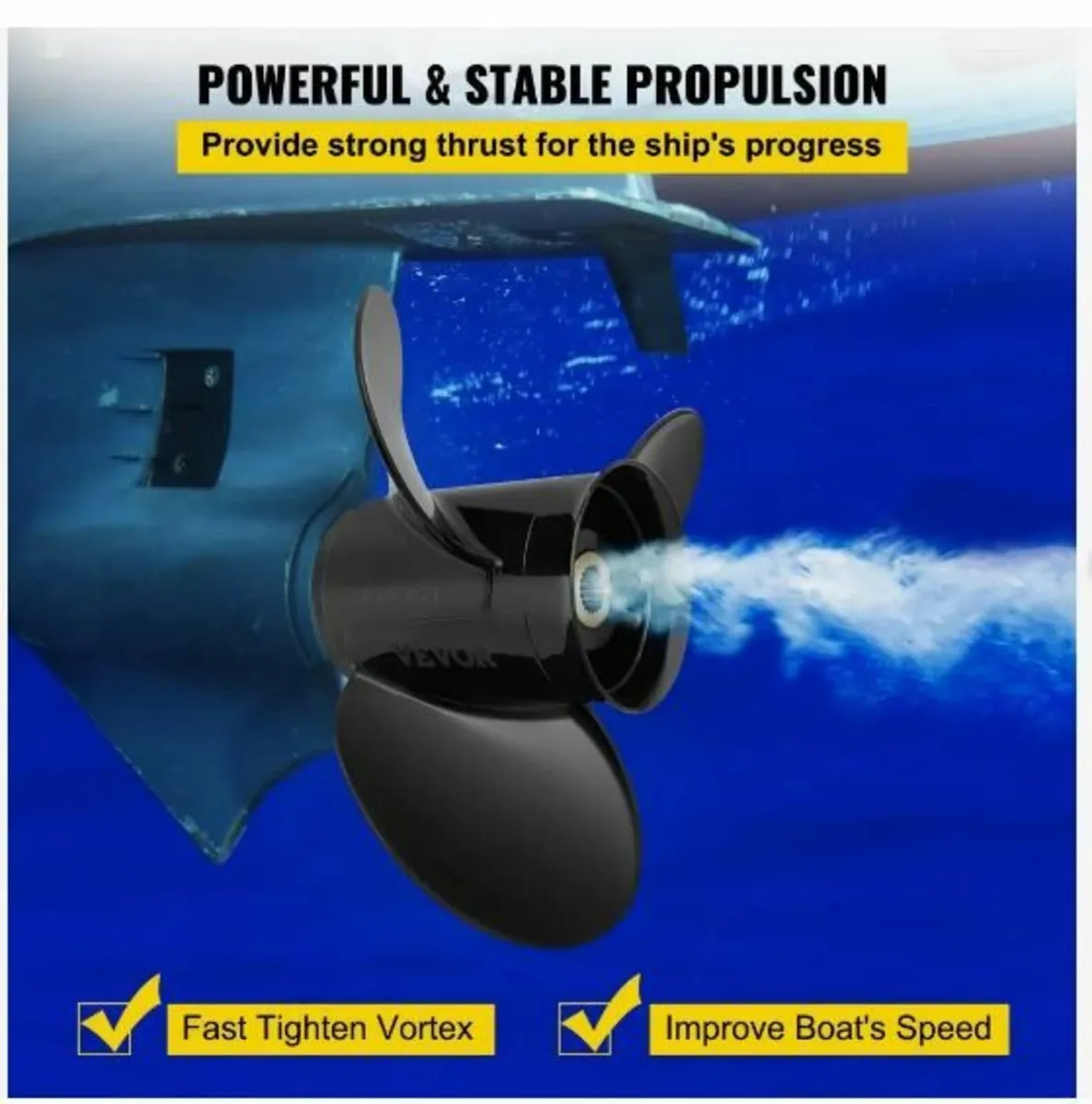 Outboard Propeller, Replace for OEM - Image 4
