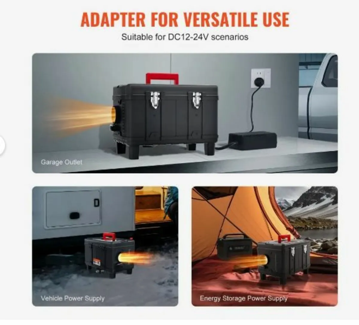 Diesel Heater Diesel Air Heater 12V/24V 8KW - Image 2