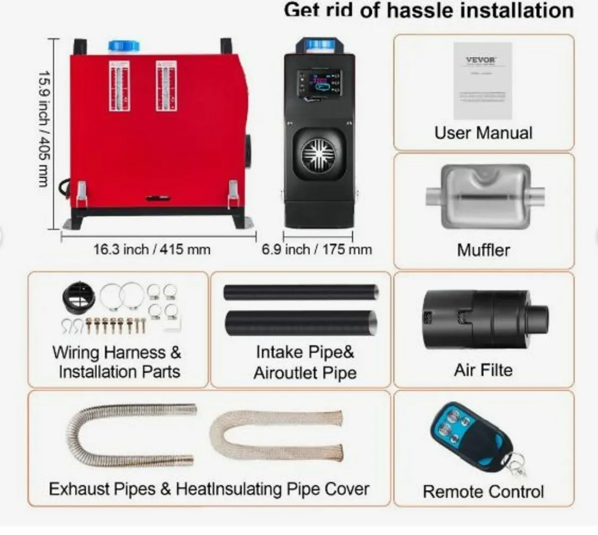 Diesel Heater 5KW Diesel Air Heater - Image 3