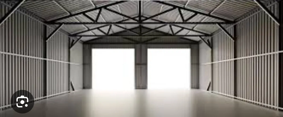 Steel Shed 33ft x 25ft - Image 4