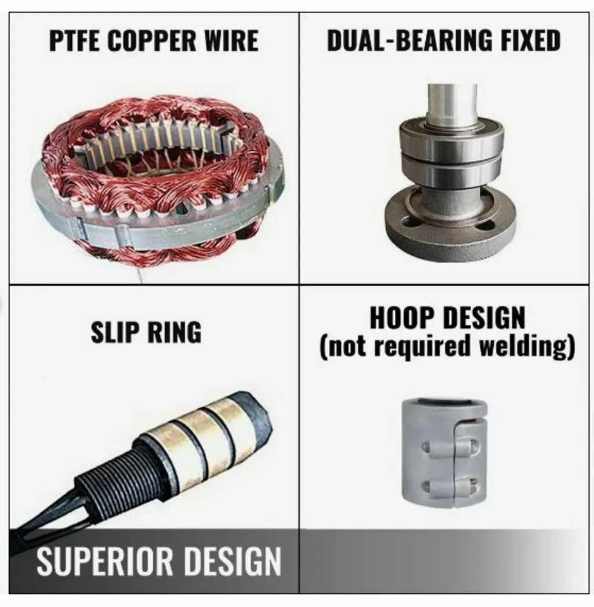 Wind Turbine, 400W 12V Wind Turbine Generator Kit - Image 3