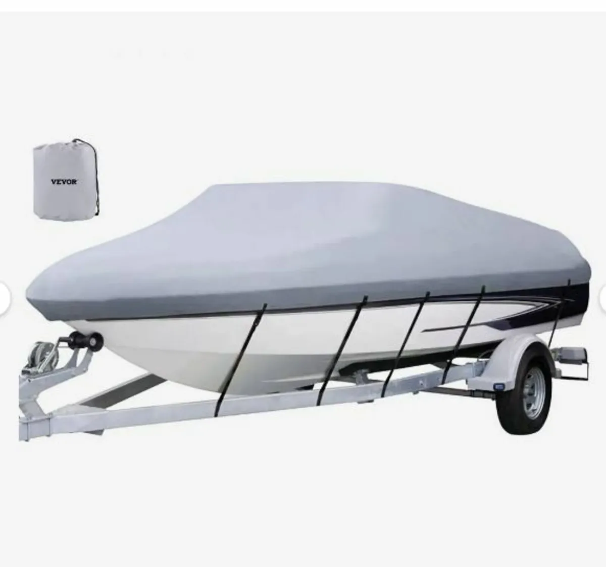 Waterproof Boat Cover  609.6 cm-670.6 cm - Image 1