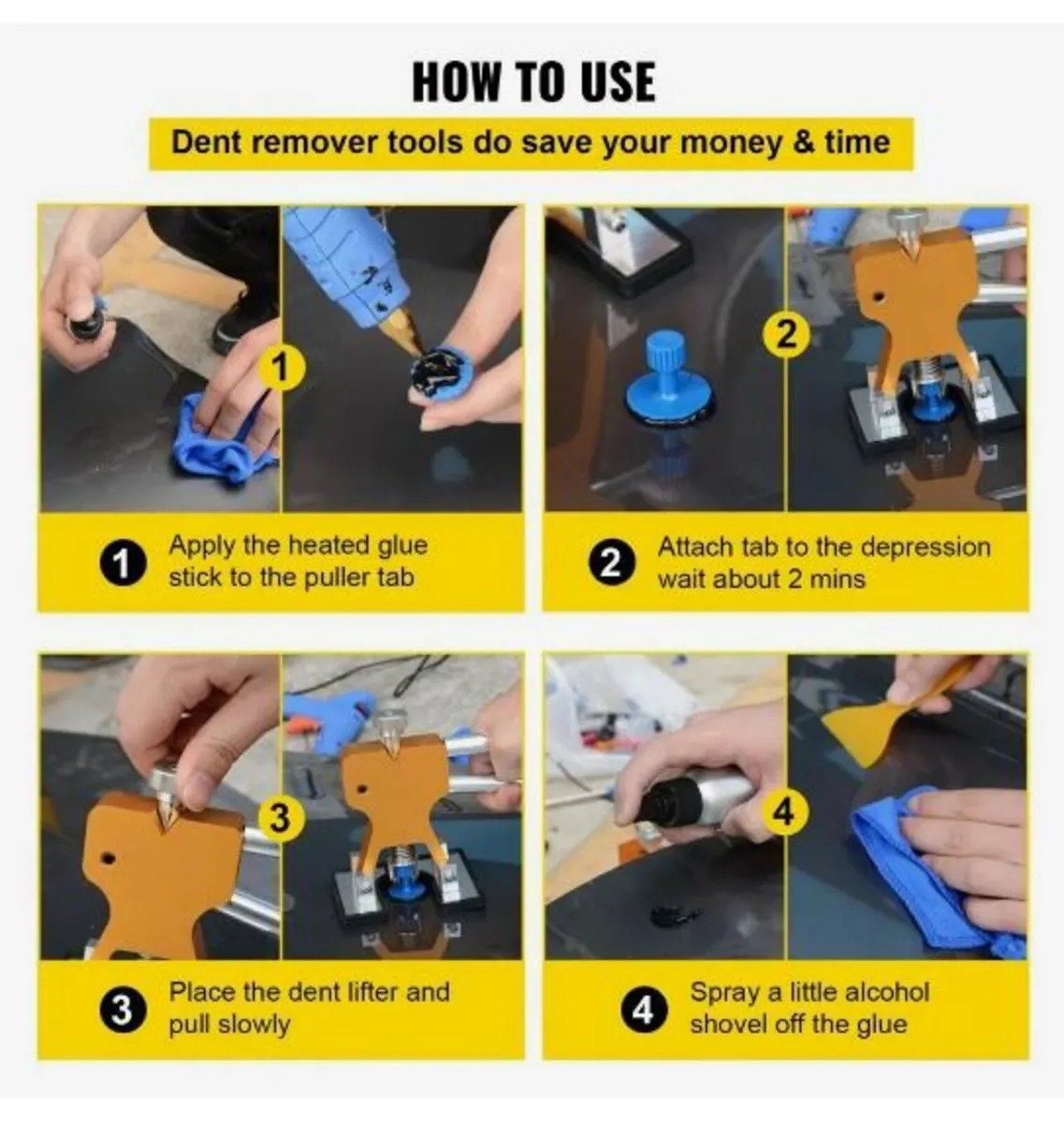 Dent Removal Tool, 89 Pcs Paintless - Image 1