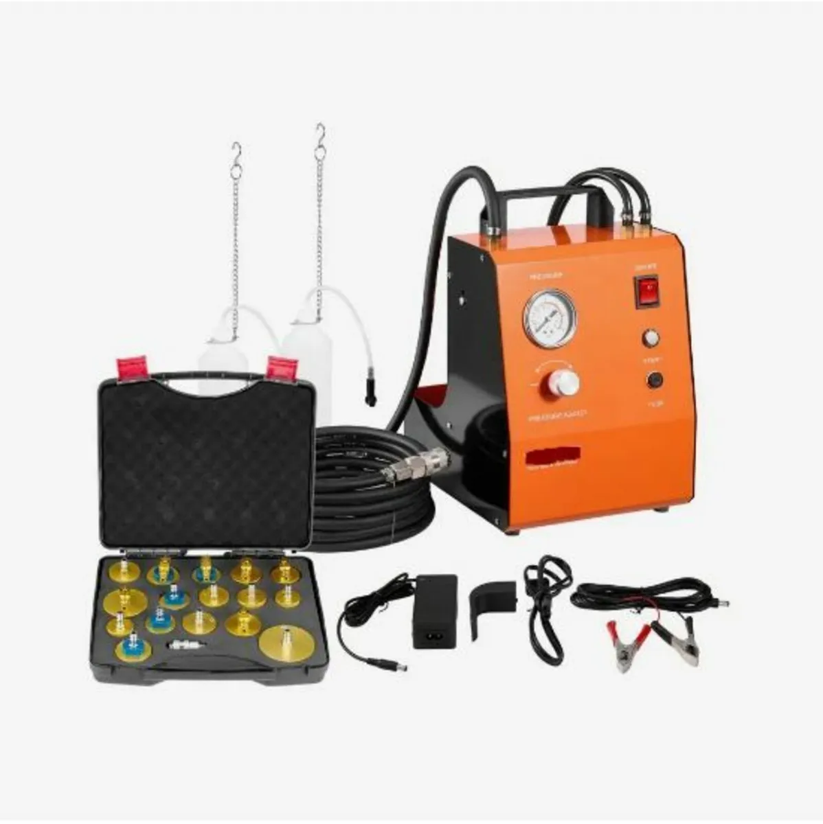 220V Electric Complete Brake Fluid Adapter Kit - Image 1