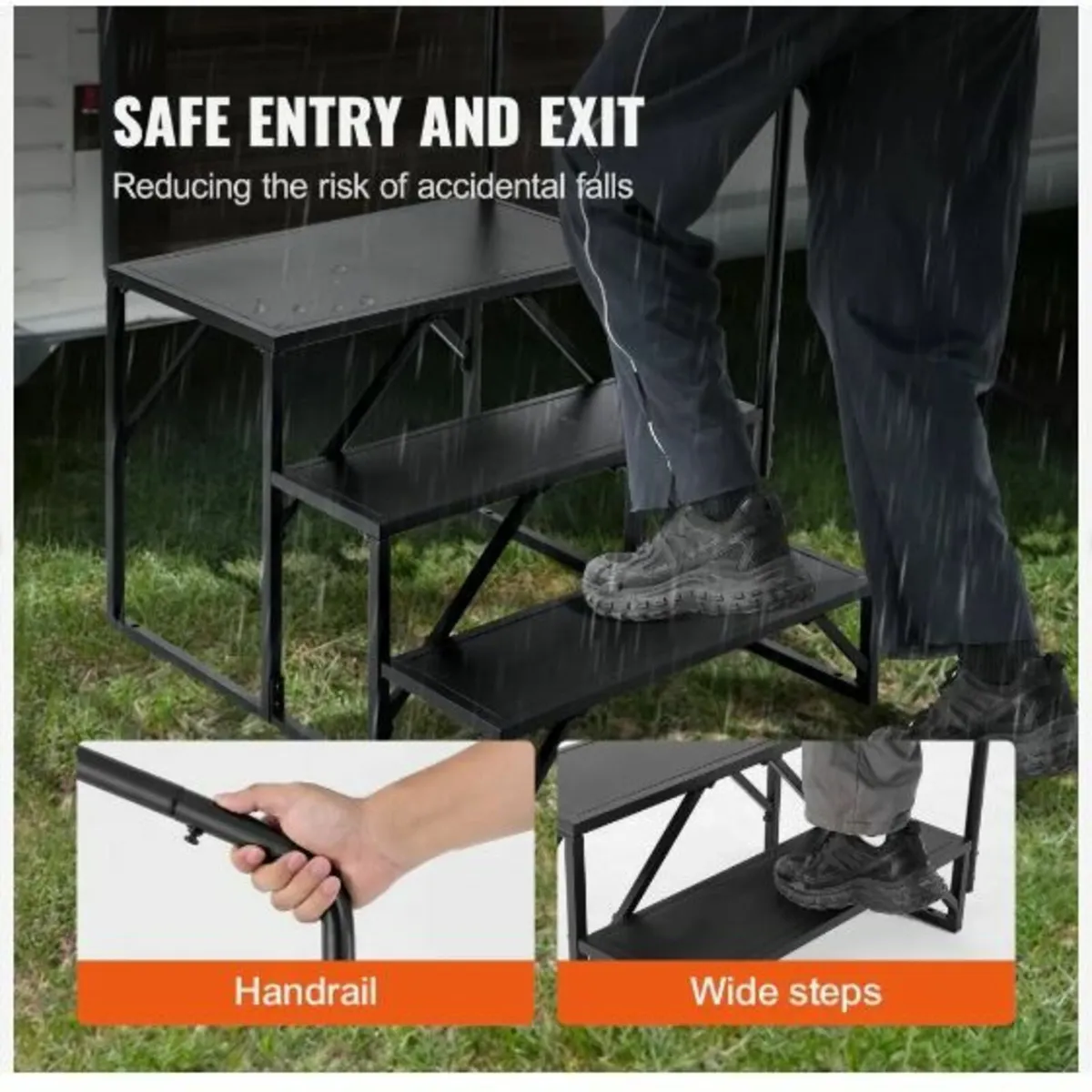 RV Steps, 3-Step RV Stairs, 440 - Image 1