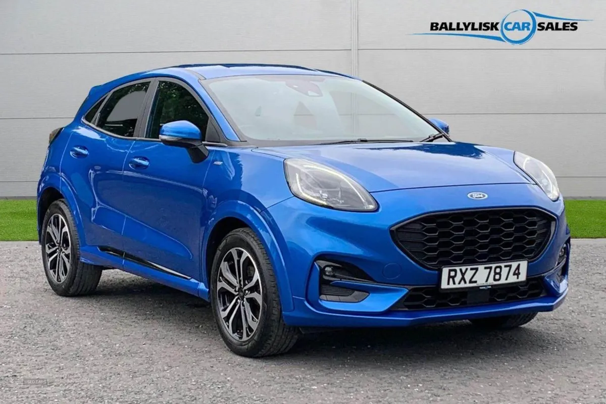 Ford Puma 1.0t 125PS St-line in Desert Island Blu - Image 1