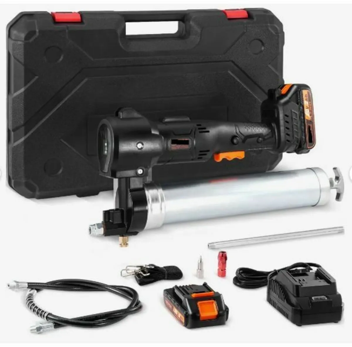 Cordless Grease Gun Electric 20 Volt 2.0 Ah Batter - Image 4