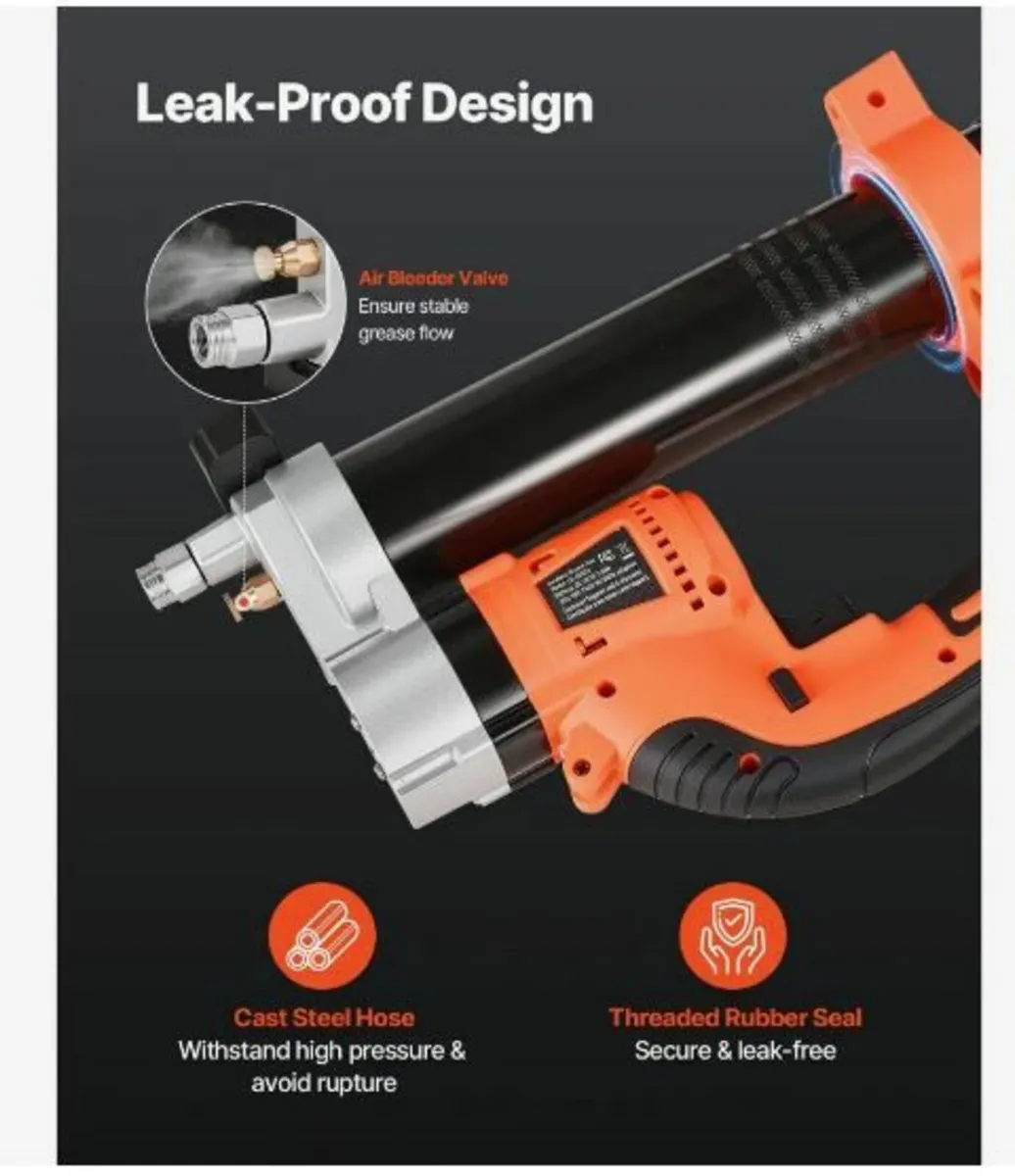 Cordless Grease Gun 20V Electric - Image 2