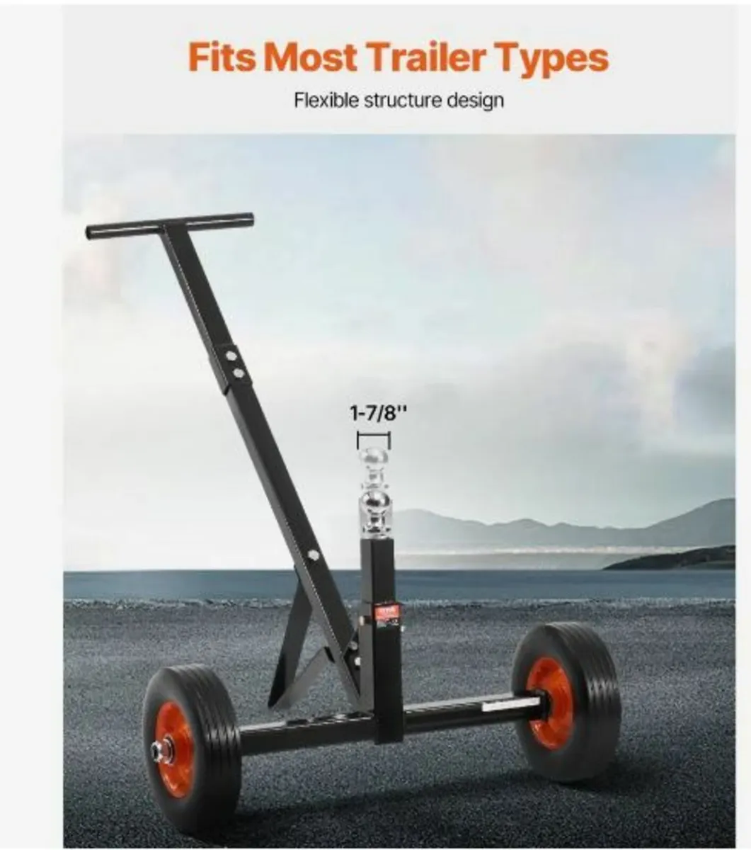 600lbs Trailer Dolly 16.5 and 22 inAdjustable - Image 4