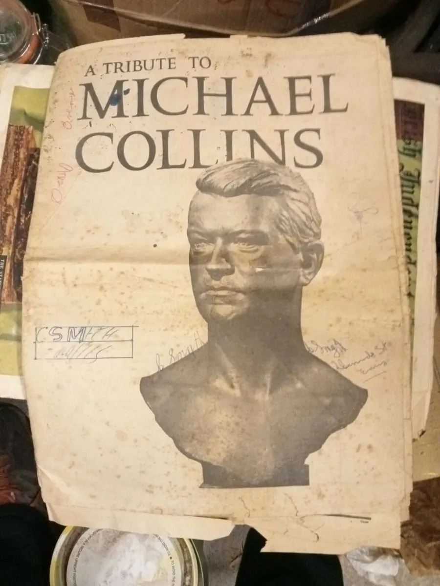 Old Michael Collins paper - Image 1